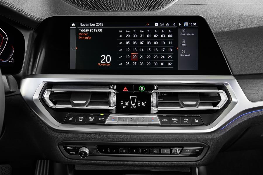 Детали интерьера BMW 320d Sport Line (G20) 2019 года  (WW) (фото 293 из 311)